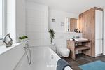 Badezimmer - Ferienwohnung Onkel Olli Olpenitz - Top-Hundeurlaub