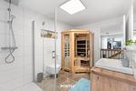 Badezimmer - Ferienwohnung Onkel Olli Olpenitz - Top-Hundeurlaub