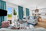 Wohnzimmer - Ferienwohnung Kajüte 34 Olpenitz - Top-Hundeurlaub
