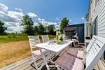 Terrasse - Ferienwohnung Kajüte 34 Olpenitz - Top-Hundeurlaub