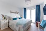 Bett - Ferienwohnung Kajüte 34 Olpenitz - Top-Hundeurlaub