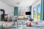 Wohnzimmer - Ferienwohnung Kajüte 34 Olpenitz - Top-Hundeurlaub
