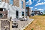 Terrasse - Ferienwohnung Kajüte 34 Olpenitz - Top-Hundeurlaub