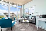 Wohnzimmer - Ferienhaus Kleine Wolke Marina Wendtorf - Top-Hundeurlaub