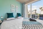 Bett - Ferienhaus Kleine Wolke Marina Wendtorf - Top-Hundeurlaub