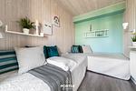 Schlafzimmer - Ferienhaus Kleine Wolke Marina Wendtorf - Top-Hundeurlaub
