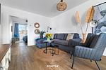 Wohnzimmer - Ferienwohnung Nordseeresort 33a Diek No.1 Büsum - Top-Hundeurlaub