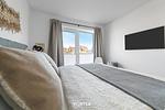 Bett - Ferienwohnung Nordseeresort 33a Diek No.1 Büsum - Top-Hundeurlaub