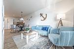 Wohnzimmer - Ferienwohnung Fjord-Koje 4 Schleswig - Top-Hundeurlaub