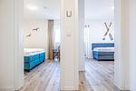 Schlafzimmer - Ferienwohnung Fjord-Koje 3  Schleswig - Top-Hundeurlaub