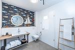 Badezimmer - Ferienwohnung Fjord-Koje 3  Schleswig - Top-Hundeurlaub