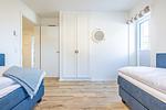 Schlafzimmer - Ferienwohnung Fjord-Koje 5 Schleswig - Top-Hundeurlaub