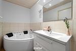 Badezimmer - Ferienhaus Lagunenblick 42 Marina Wendtorf - Top-Hundeurlaub