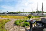 Terrasse - Ferienwohnung Schleitraum Kappeln - Top-Hundeurlaub