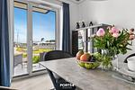 Wohnzimmer - Ferienwohnung Schleitraum Kappeln - Top-Hundeurlaub
