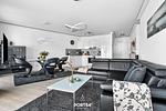 Wohnzimmer - Ferienwohnung Schleitraum Kappeln - Top-Hundeurlaub