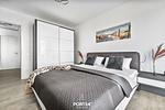 Schlafzimmer - Ferienwohnung Schleitraum Kappeln - Top-Hundeurlaub