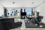 Wohnzimmer - Ferienwohnung Schleitraum Kappeln - Top-Hundeurlaub