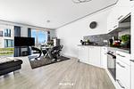 Küche / Küchenzeile - Ferienwohnung Schleitraum Kappeln - Top-Hundeurlaub