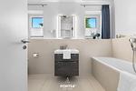 Badezimmer - Ferienwohnung Schleitraum Kappeln - Top-Hundeurlaub