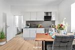 Küche / Küchenzeile - Ferienwohnung Strandmuschel Gelting - Top-Hundeurlaub