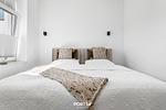 Bett - Ferienwohnung Strandperle Gelting - Top-Hundeurlaub