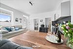 Wohnzimmer - Ferienwohnung Strandperle Gelting - Top-Hundeurlaub