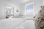 Schlafzimmer - Ferienwohnung Strandperle Gelting - Top-Hundeurlaub