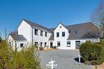 Fassade / Eingang - Ferienwohnung Strandperle Gelting - Top-Hundeurlaub