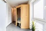 Sauna - Ferienhaus Haus Berg-Ahorn Büsum - Top-Hundeurlaub