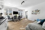 Wohnzimmer - Ferienwohnung Strandleben Gelting - Top-Hundeurlaub