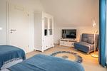 Schlafzimmer - Ferienhaus Nordseeresort 48 Marschengrün Büsum - Top-Hundeurlaub
