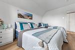 Schlafzimmer - Ferienwohnung Nordisch by nature Olpenitz - Top-Hundeurlaub