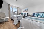 Schlafzimmer - Ferienwohnung Nordisch by nature Olpenitz - Top-Hundeurlaub
