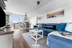 Wohnzimmer - Ferienwohnung Nordisch by nature Olpenitz - Top-Hundeurlaub