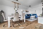 Wohnzimmer - Ferienwohnung Nordisch by nature Olpenitz - Top-Hundeurlaub