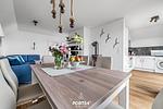 Wohnzimmer - Ferienwohnung Nordisch by nature Olpenitz - Top-Hundeurlaub