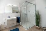 Badezimmer - Ferienwohnung Nordseeresort 39a Pier 39 Büsum - Top-Hundeurlaub
