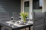 Terrasse - Ferienwohnung Nordseeresort 39a Pier 39 Büsum - Top-Hundeurlaub