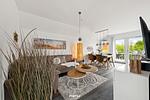 Wohnzimmer - Ferienwohnung Nordseeresort 40b Dock 40 Büsum - Top-Hundeurlaub