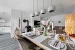 Wohnzimmer - Ferienwohnung Nordseeresort 40b Dock 40 Büsum - Top-Hundeurlaub