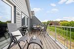 Balkon - Ferienwohnung Nordseeresort 40b Dock 40 Büsum - Top-Hundeurlaub