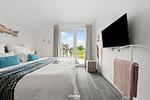 Schlafzimmer - Ferienwohnung Nordseeresort 40b Dock 40 Büsum - Top-Hundeurlaub