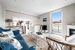 Wohnzimmer - Ferienhaus Baltic View Glücksburg - Top-Hundeurlaub