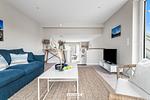 Wohnzimmer - Ferienhaus Baltic View Glücksburg - Top-Hundeurlaub