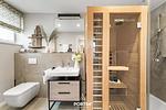 Sauna - Ferienhaus Baltic View Glücksburg - Top-Hundeurlaub