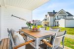 Terrasse - Ferienwohnung Selkie Olpenitz - Top-Hundeurlaub