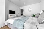 Schlafzimmer - Ferienwohnung Selkie Olpenitz - Top-Hundeurlaub