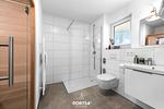 Badezimmer - Ferienwohnung Selkie Olpenitz - Top-Hundeurlaub