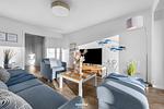 Wohnzimmer - Ferienwohnung Meerverliebt Büsum - Top-Hundeurlaub